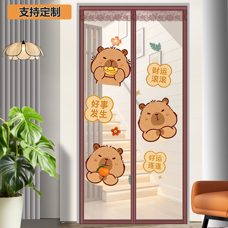 通用款静音强磁帘防蚊防蝇虫神器图片