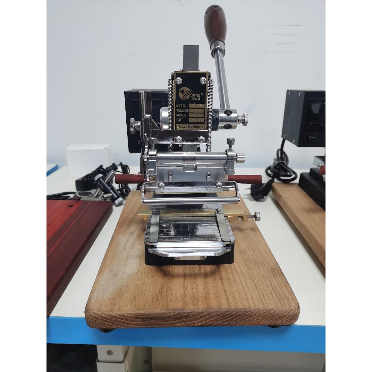 西锐小型烫金机手动热压机烫印机压印机皮革模切机打斩机烙印机