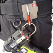 兰城百蝶电动工具快挂登山扣便携高空快取收纳自锁挂钩防坠防滑扣