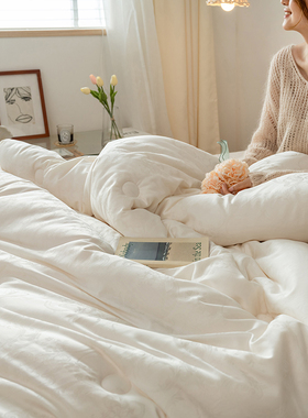 大豆纤维双人单人被子四季通用加厚保暖春秋被芯冬被宿舍学生空调