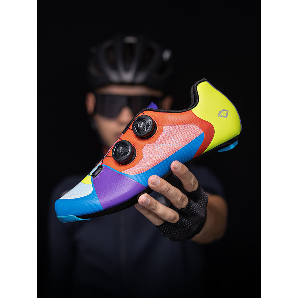 santic森地客 新品男式碳纤底公路骑行锁鞋 自行车单车锁鞋罗伯特