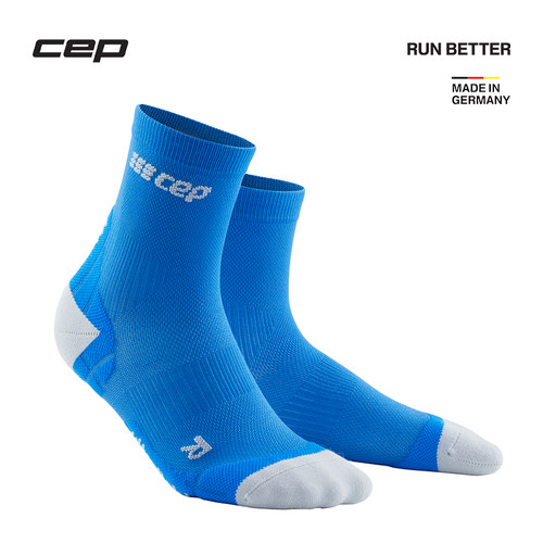 cep德国专业超薄中筒袜子毛巾底