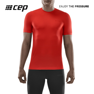 运动t恤速干衣男跑步健身训练透气排汗上衣 夏季 轻羽短袖 CEP