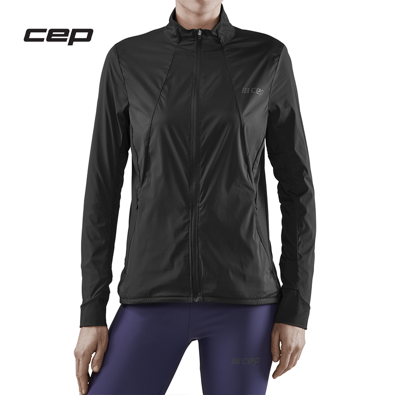 CEP跑步外套女高岭轻薄可收纳
