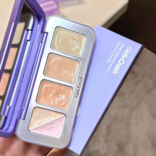 GirlsCrush/gc全能五色遮瑕盘遮瑕膏遮斑点黑眼圈提亮泪沟法令纹