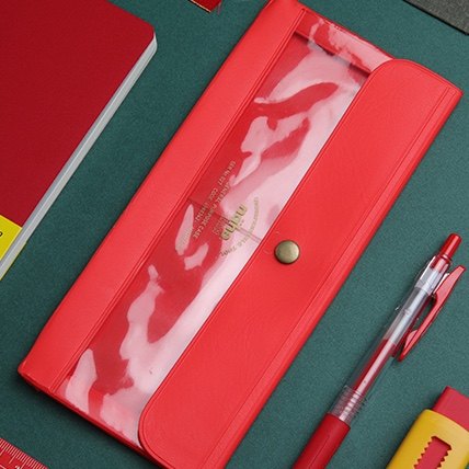 hightide日本半透明文具笔袋