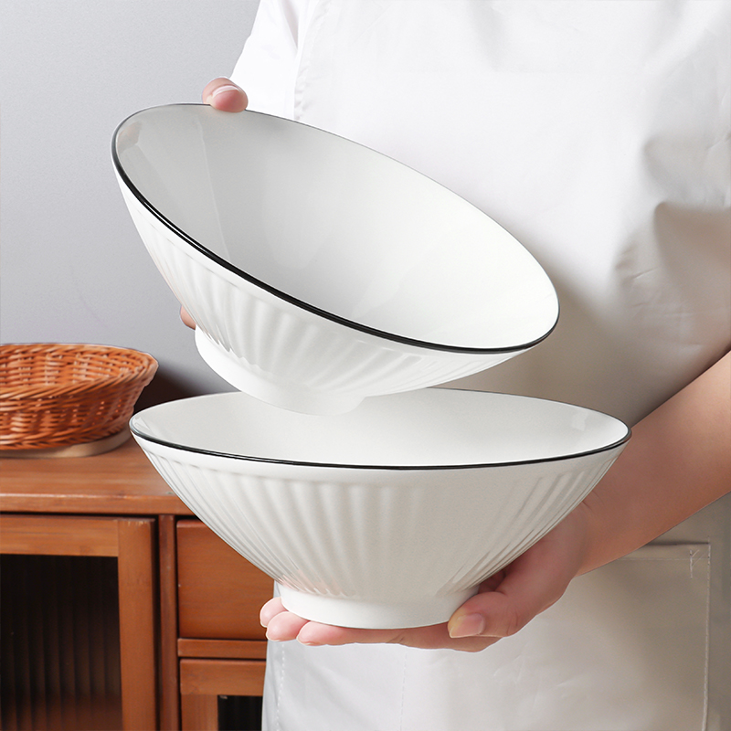 怀瑾陶瓷日式大众釉下彩面碗