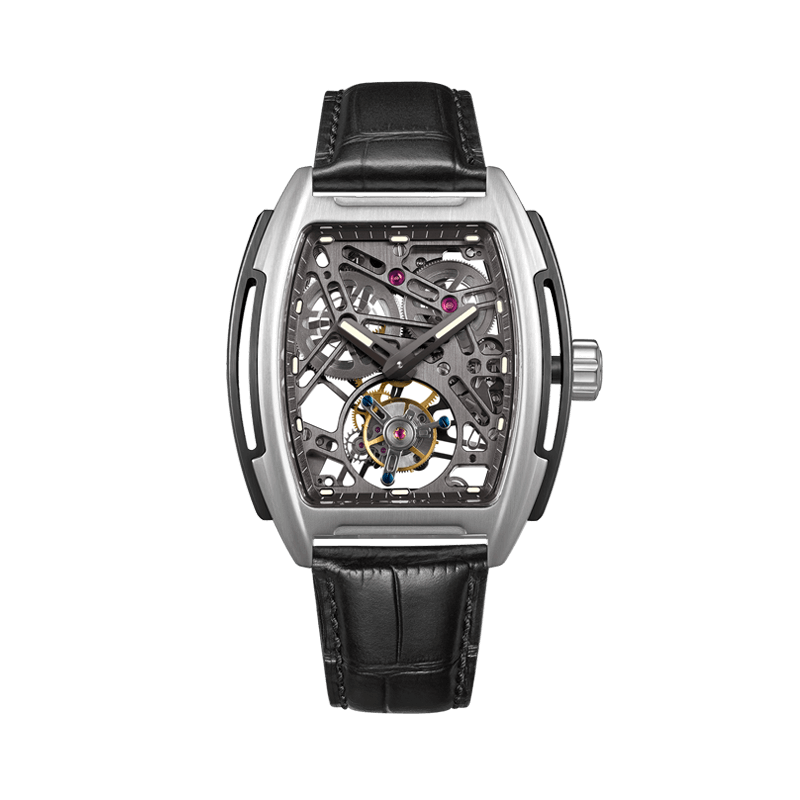 轻派-π系列 w016m陀飞轮机械表