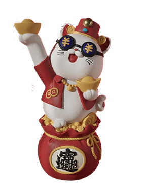 招财猫开业高档礼物摆件