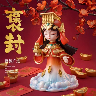 妈祖神像盲盒湄洲岛海神文创妈祖娘娘手办工位装饰品生日礼物摆件