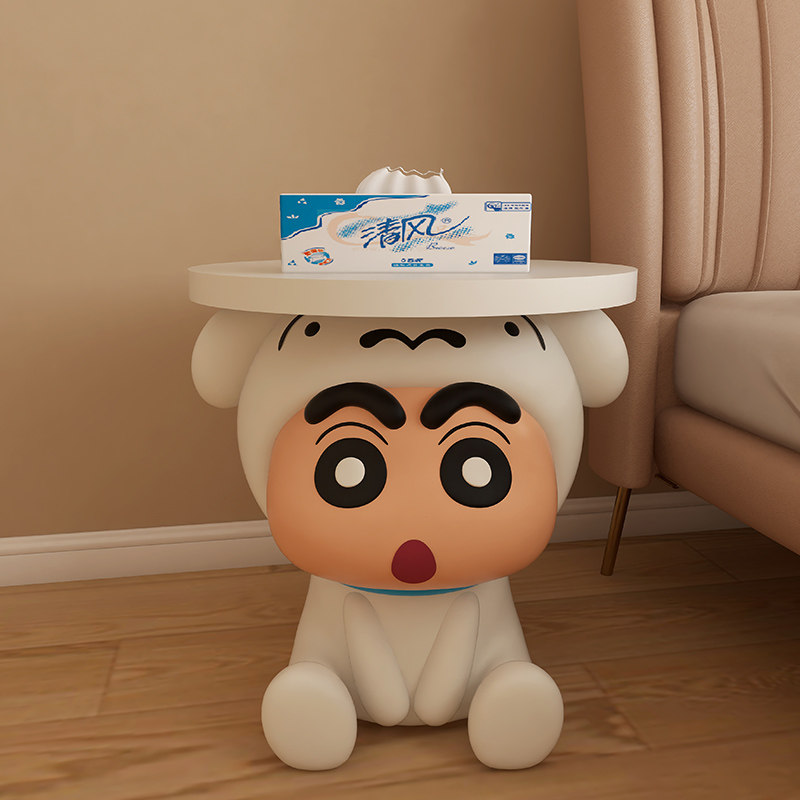 创意蜡笔小新客厅大型沙发电视柜旁边床头柜小户型落地装饰品摆件,家居饰品,装饰摆件,淘宝优惠券,粉丝福利购,淘宝优惠卷