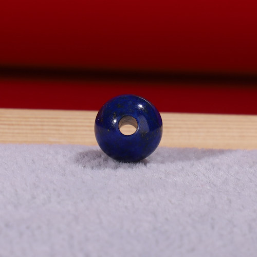 青金石散珠6A无优化大孔3mm