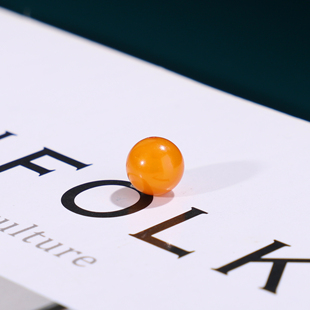 天然琥珀老蜜蜡原石虎皮纹4-15mm珠子配饰单珠圆珠散珠子单颗手串