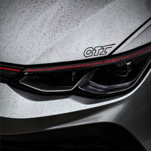 大众高尔夫GTI轻量化性能尾标贴纸车身车尾装 饰贴镂空线条车贴纸