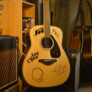 【JAY ZHOU】周杰伦吉他贝斯装饰贴纸整套贴装亲笔签名贴纸粉丝