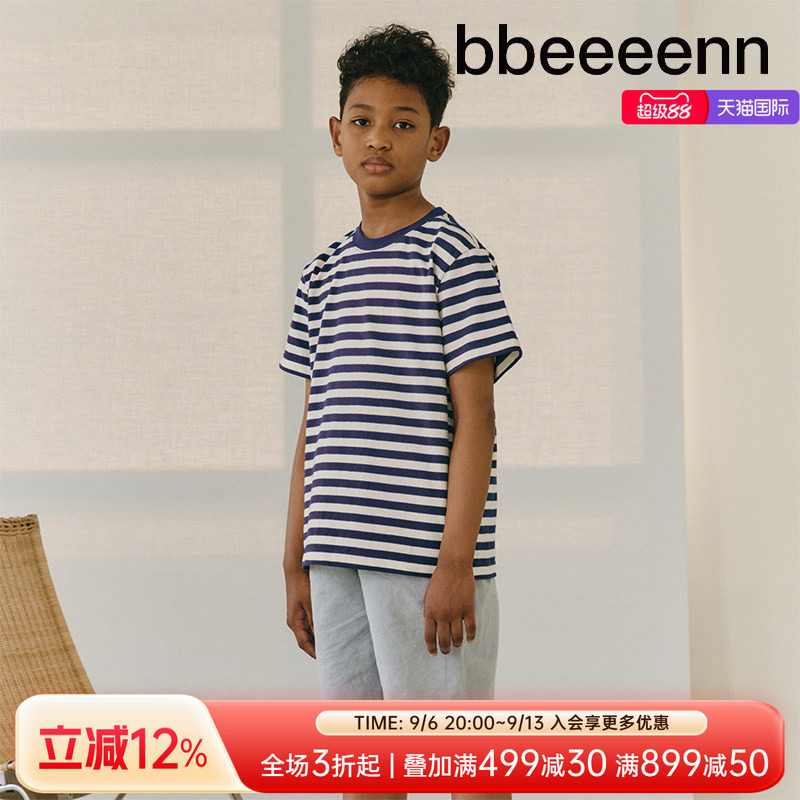 bbeeeenn圆领短袖T恤透气舒适图片