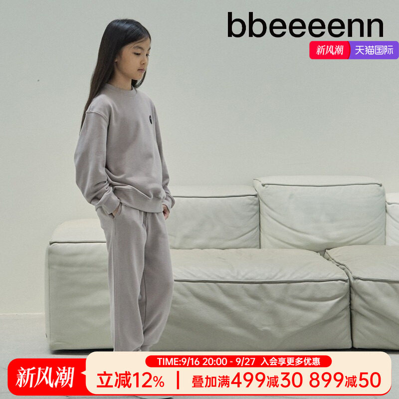 韩国儿童纯棉运动裤bbeeeenn图片