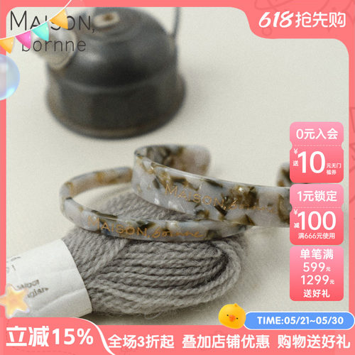 马卡龙法式甜美手镯温柔手环