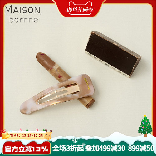 复古公主风BB夹碎发边夹头饰