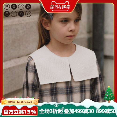 韩国连衣裙BeneBene女童23秋季