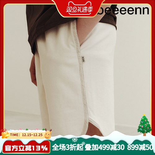 韩国童装五分裤运动裤bbeeeenn