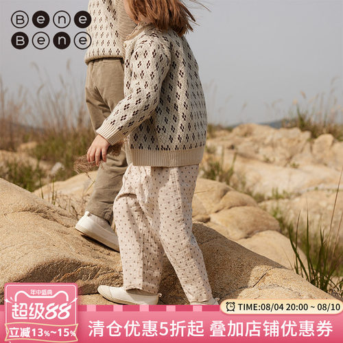 男女童长裤韩国小众品牌裤子