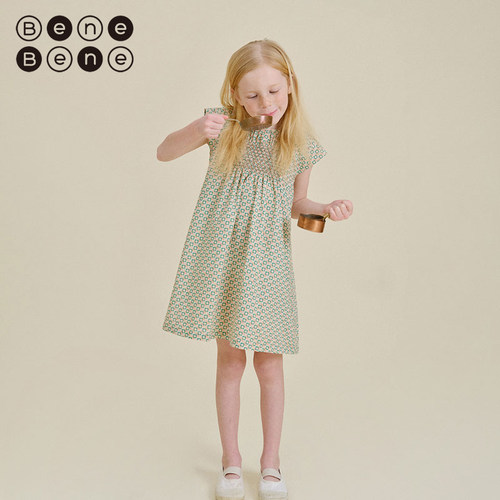 BeneBene纯棉印花连衣裙