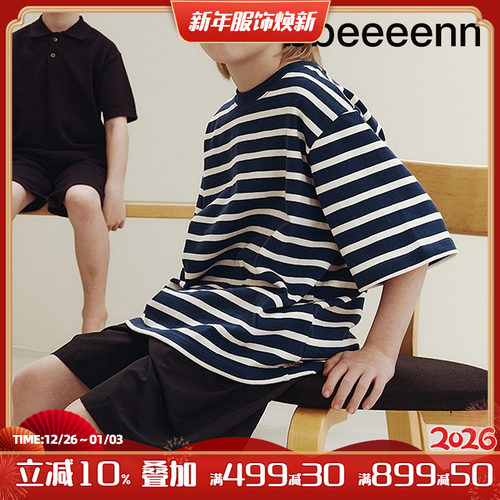 韩国短袖打底衫bbeeeenn圆领