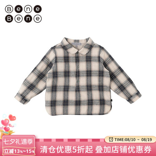 韩国衬衫童装BeneBene23秋季