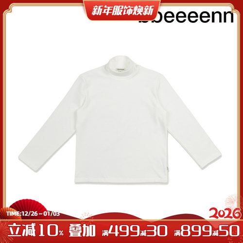 韩国长袖打底衫bbeeeenn高领