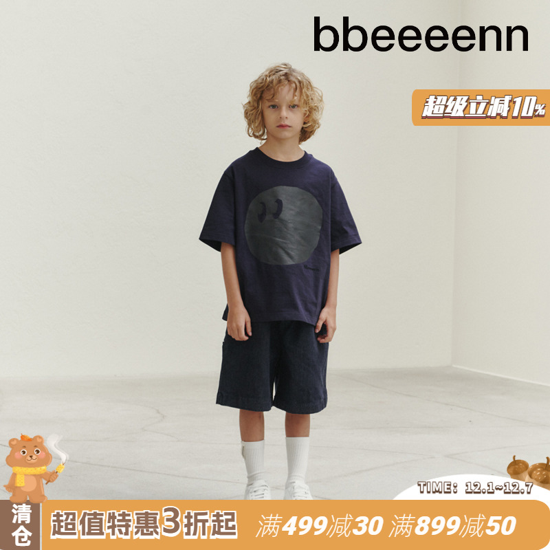 bbeeeenn牛仔短裤棉弹牛仔面料