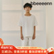夏季 新品 男女童棉麻透气T恤中大童薄款 bbeeeenn韩国童装 打底衫