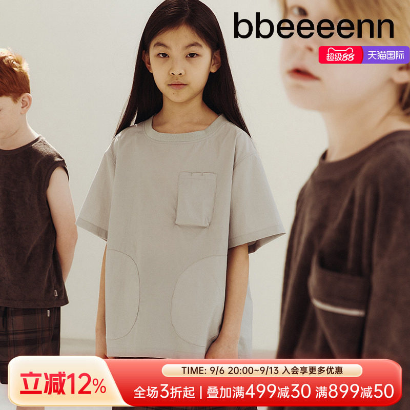 韩国半袖上衣bbeeeenn设计感