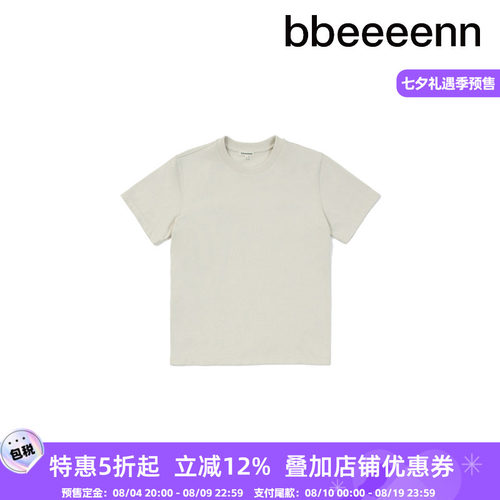 bbeeeenn圆领短袖T恤舒适