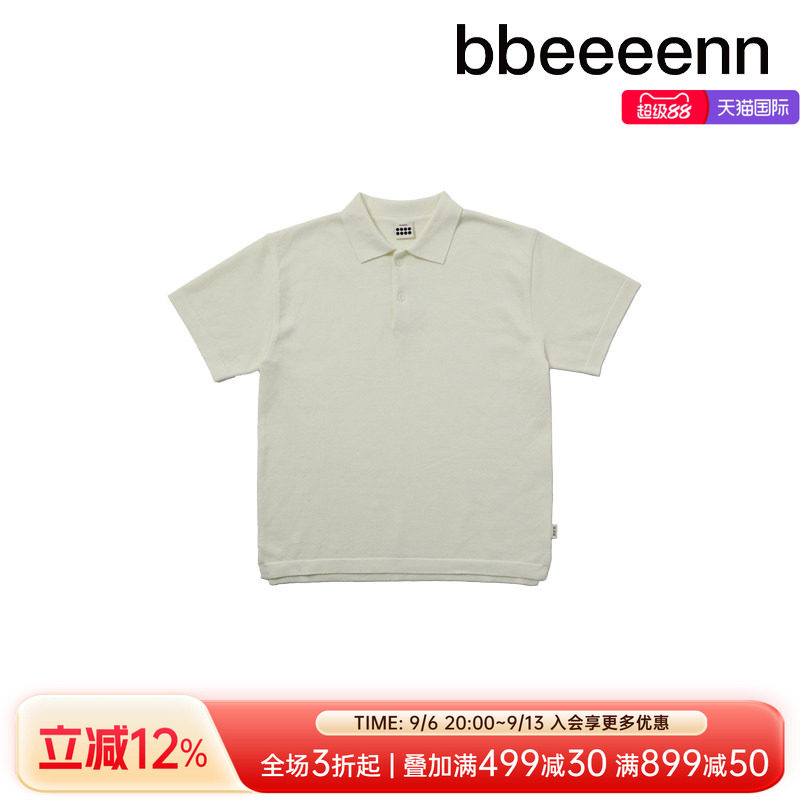 bbeeeennpolo领短袖T恤高级感