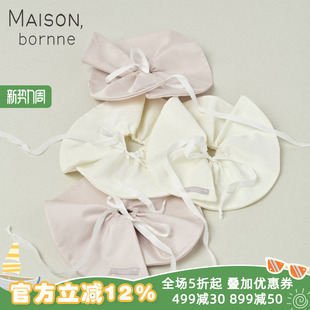 蝴蝶结女童发饰头绳弹力皮筋 大肠发圈温柔法式 Maison bornne新款