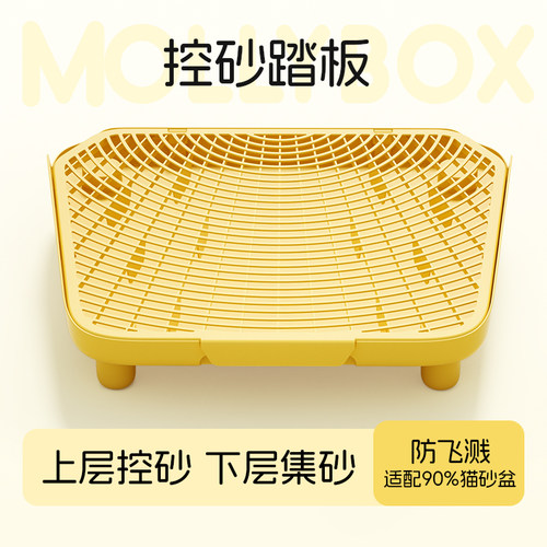 猫砂垫控砂垫围边防外溅加高双层