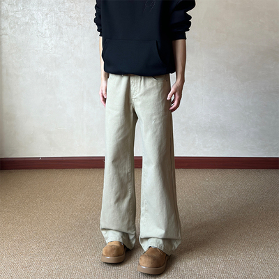 布老哥Blog通勤休闲长裤子K804