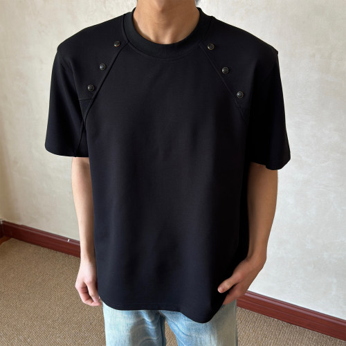 布老哥Blog解构拼接撞钉短袖D250