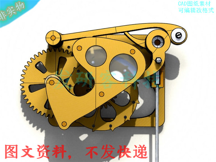 DIY伽利略木制时钟工艺品模型 激光雕刻切割CAD/DXF矢量图纸素材