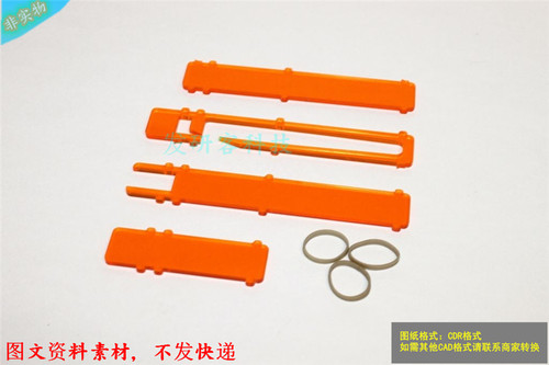 3D创意无胶激光切口哨工艺品模型 激光线切割雕刻CAD格式图纸素材