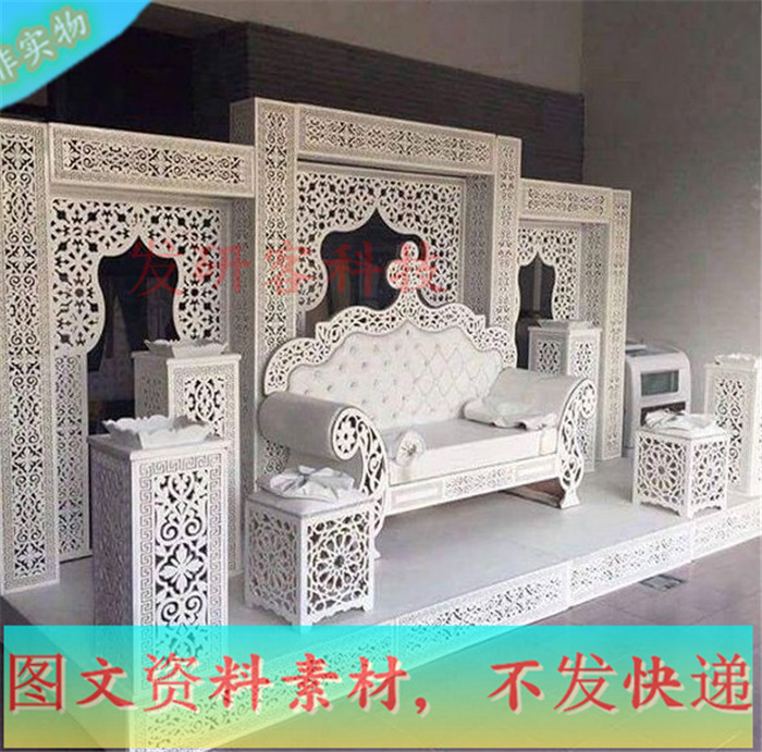 3D立体创意DIY沙发雕刻纹路家具激光切割雕刻CAD/DWG矢量图纸素材