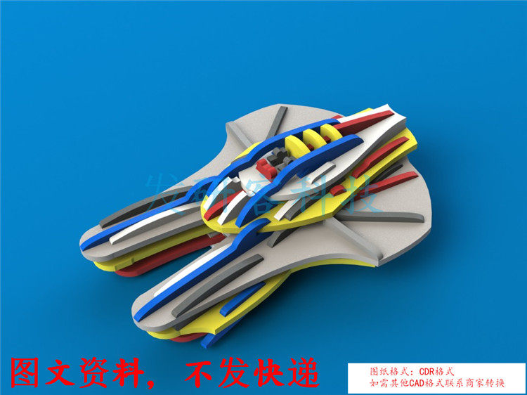 3D立体拼装星战帝国战机模型 线切割激光雕刻CAD/CDR格式图纸素材