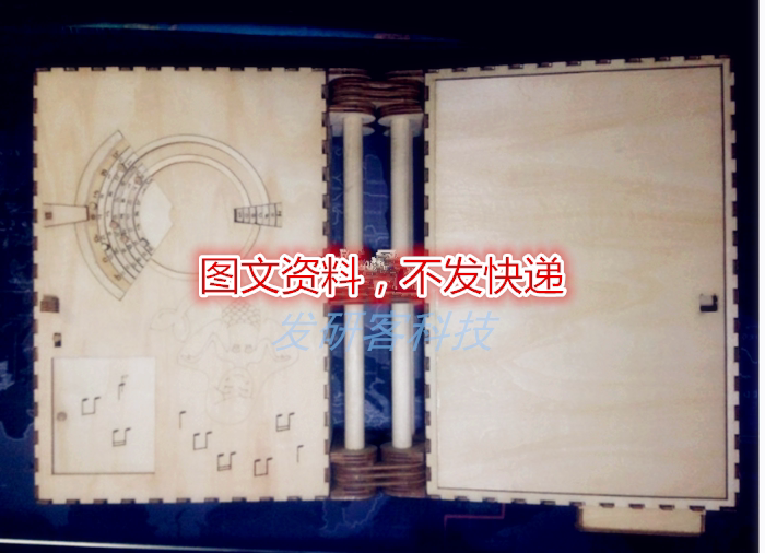 创意3D 礼物机关书模型 线切割激光雕刻CAD/DWG电子矢量图纸素材