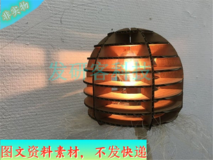 3D立体蜂巢灯笼拼装模型 线激光切割雕刻CAD/DXF矢量图纸素材