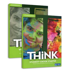 原版剑桥Cambridge Think  Starter12345级别少儿中学英语教材think教材思维KET/PET考试教辅青少年英语培训教材中图正版教材
