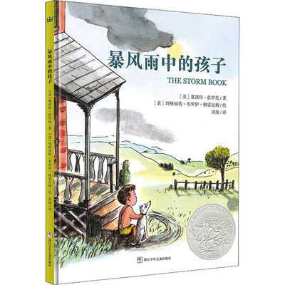 暴风雨中的孩子