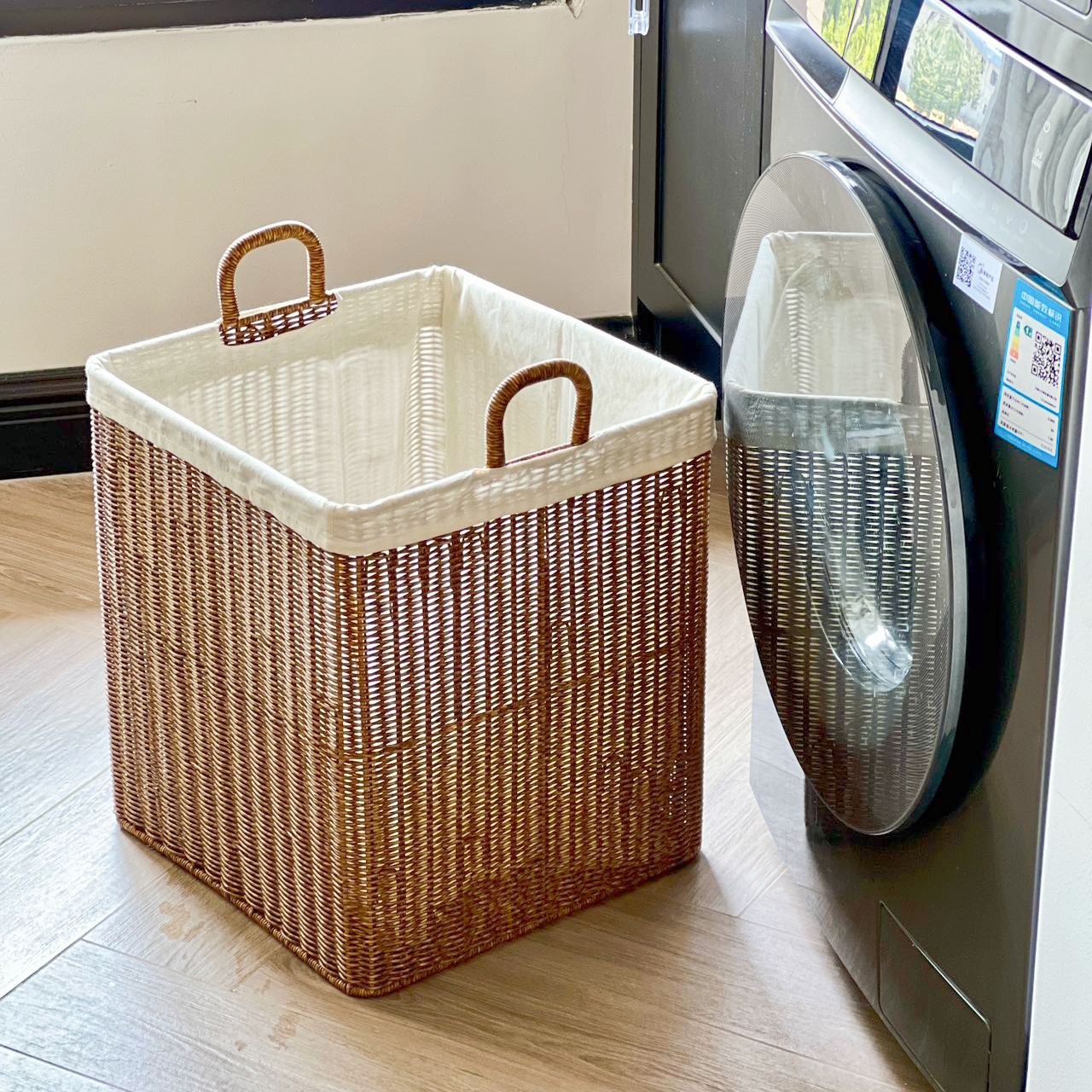 轻奢脏衣篓家用高颜值脏衣服收纳筐网红洗衣篮子卫生间浴室脏衣筐