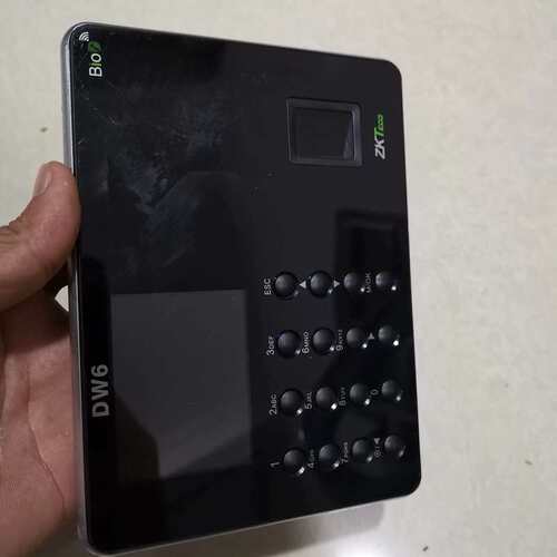 议价ZKTECO/中控智慧DW6钉钉智能云考勤机指纹式打卡机实物