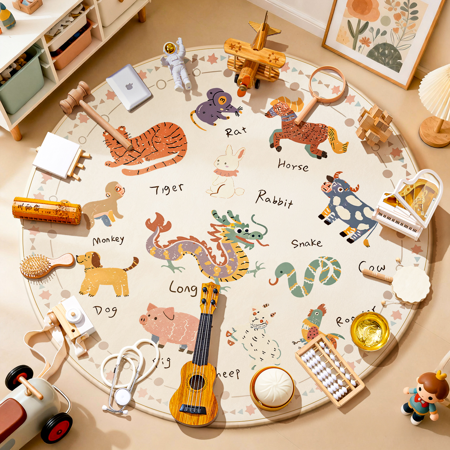 【当天发原木道具】安全无异味